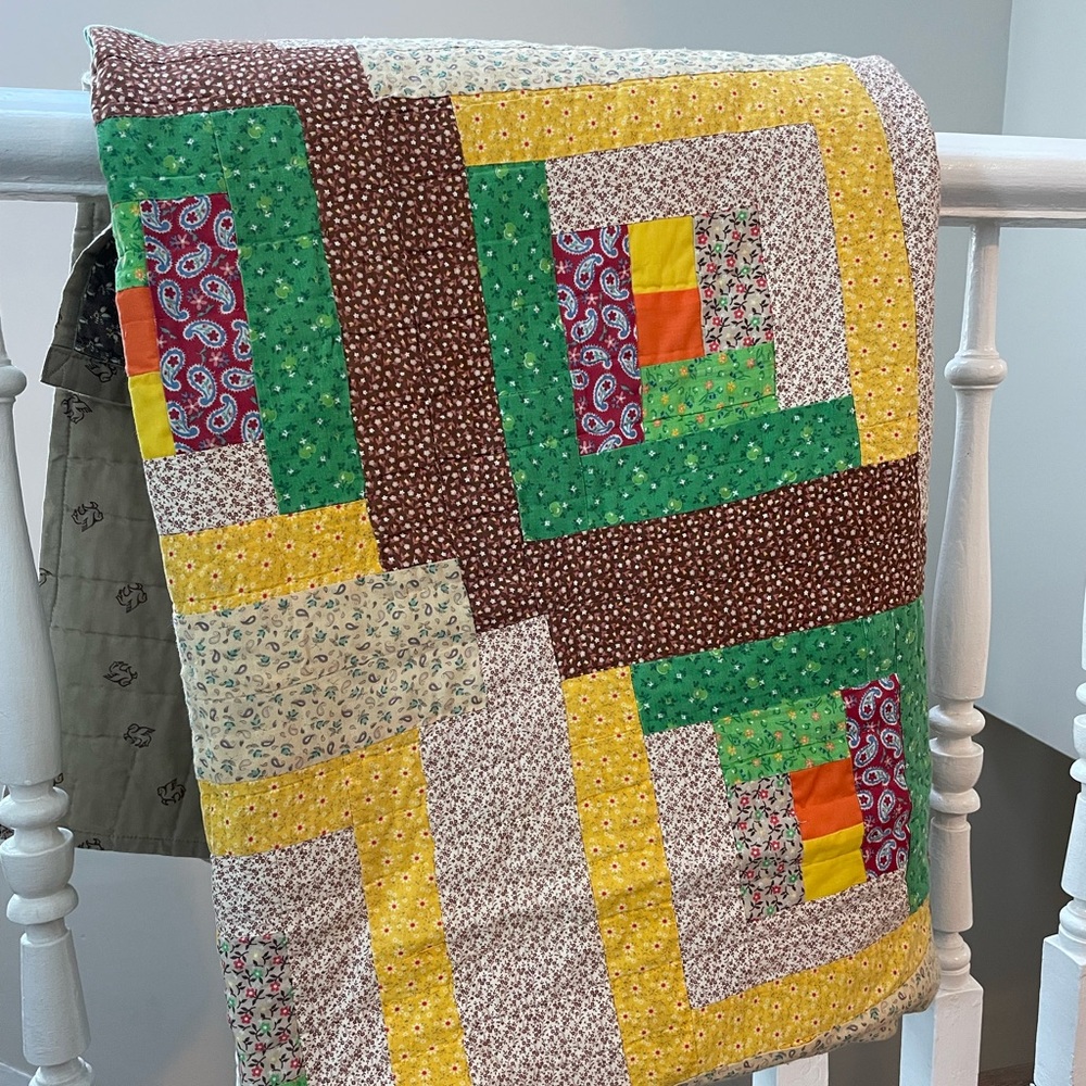 Colorful Patchwork Quilt